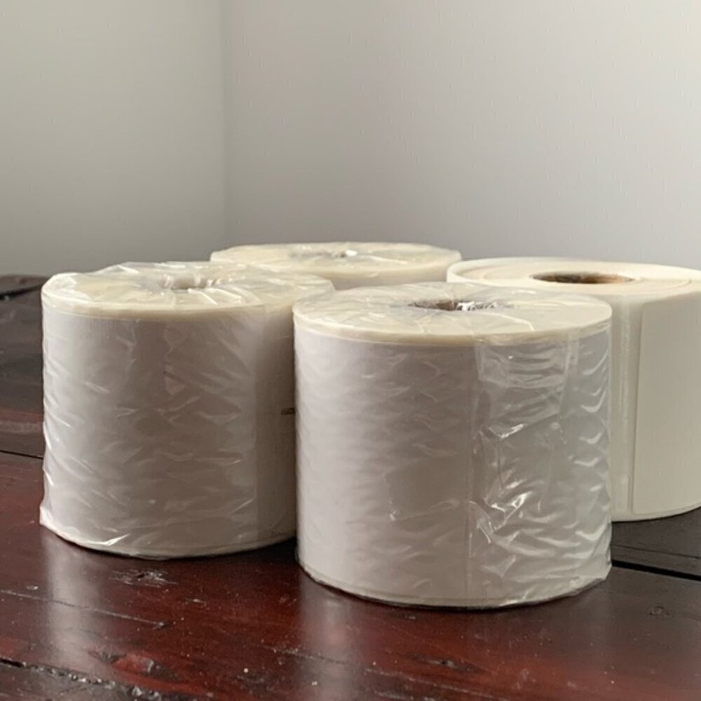 4 Rolls DYMO 99019 Internet Postage Labels 2-5/16" x 7-1/2"  150 Labels Per Roll